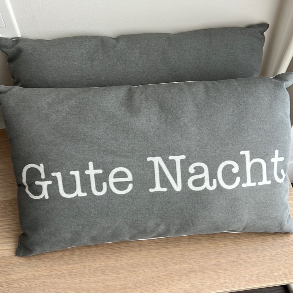 German Throw Pillows